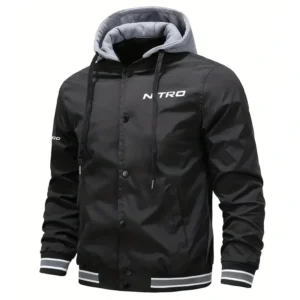 Nitro Exclusive Logo Hooded Windbreaker Jacket HCPDBJ159NZ
