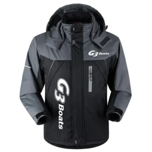 G3 Exclusive Logo Outdoor Charging Suit Plush Waterproof Windproof Jacket Detachable Hood HCPDPCS1409G3Z