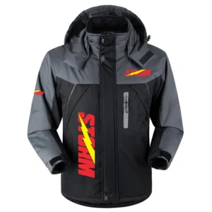 Storm Exclusive Logo Outdoor Charging Suit Plush Waterproof Windproof Jacket Detachable Hood HCPDPCS1409SOZ
