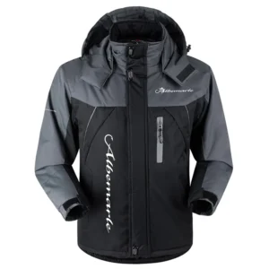 Albemarle Exclusive Logo Outdoor Charging Suit Plush Waterproof Windproof Jacket Detachable Hood TTPDPCS2409ABZ