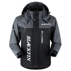 Blackfin Exclusive Logo Outdoor Charging Suit Plush Waterproof Windproof Jacket Detachable Hood TTPDPCS2409BFZ