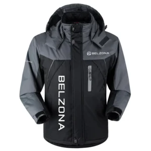 Belzona Exclusive Logo Outdoor Charging Suit Plush Waterproof Windproof Jacket Detachable Hood TTPDPCS2409BZZ