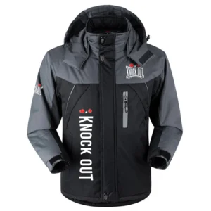 Knock Out Dog Training Outdoor Charging Suit Plush Waterproof Windproof Jacket Detachable Hood TTPDPCS2409KOZ
