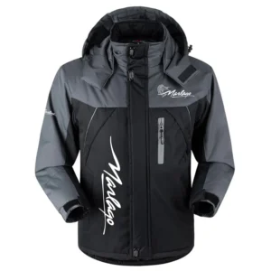 Marlago Exclusive Logo Outdoor Charging Suit Plush Waterproof Windproof Jacket Detachable Hood TTPDPCS2409MGZ