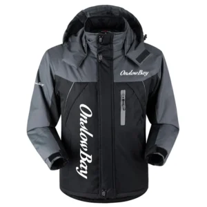 Onslow Bay Exclusive Logo Outdoor Charging Suit Plush Waterproof Windproof Jacket Detachable Hood TTPDPCS2409ONZ