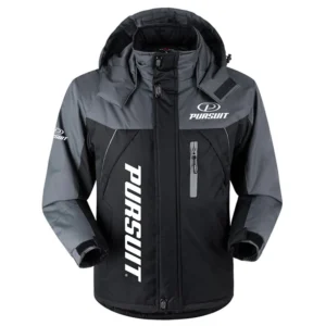 Pursuit Exclusive Logo Outdoor Charging Suit Plush Waterproof Windproof Jacket Detachable Hood TTPDPCS2409PSZ