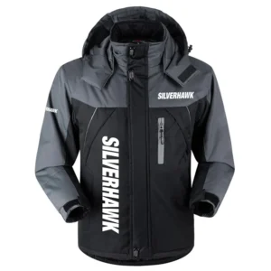 Silverhawk Exclusive Logo Outdoor Charging Suit Plush Waterproof Windproof Jacket Detachable Hood TTPDPCS2409SQZ