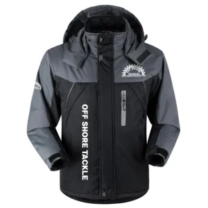 Off Shore Tackle Outdoor Charging Suit Plush Waterproof Windproof Jacket Detachable Hood OUFAPCS1010OSTZ