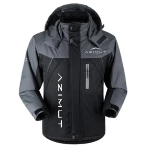 Azimut Exclusive Logo Outdoor Charging Suit Plush Waterproof Windproof Jacket Detachable Hood TTPDPCS2409AZZ