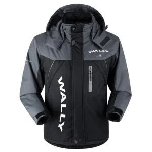 Wally Yachts Exclusive Logo Outdoor Charging Suit Plush Waterproof Windproof Jacket Detachable Hood TTPDPCS2409WYZ