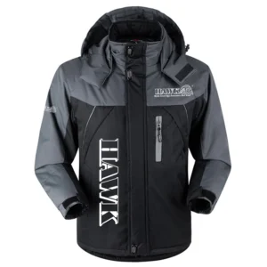 HAWK super 2100 Outdoor Charging Suit Plush Waterproof Windproof Jacket Detachable Hood TTPDPCS2409HAWZ