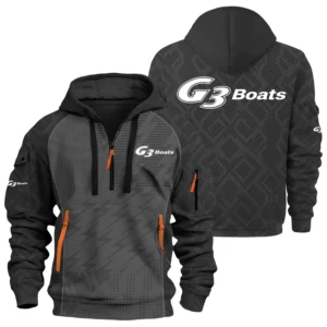 G3 Exclusive Logo Hoodie Half Zipper TTFSHHZ3D081908G3Z