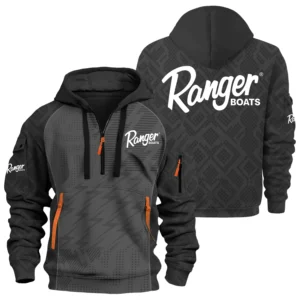 Ranger Exclusive Logo Hoodie Half Zipper TTFSHHZ3D081908RBZ