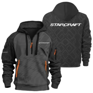 StarCraft Exclusive Logo Hoodie Half Zipper TTFSHHZ3D081908SCZ