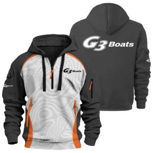 G3 Exclusive Logo Hoodie Half Zipper TTFSHHZ3D081909G3Z
