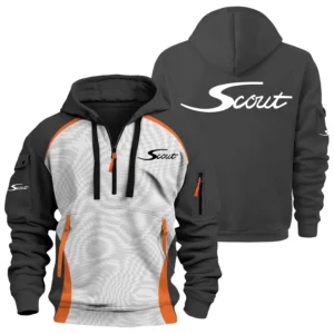 Scout Exclusive Logo Hoodie Half Zipper TTFSHHZ3D081909SSZ