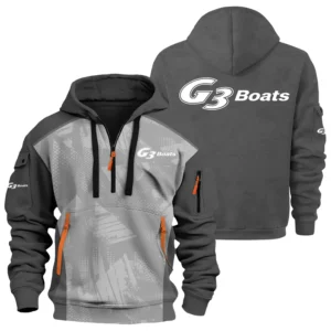 G3 Exclusive Logo Hoodie Half Zipper TTFSHHZ3D081910G3Z