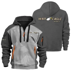 War Eagle Exclusive Logo Hoodie Half Zipper TTFSHHZ3D081910WEZ