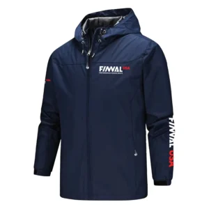 Finval Exclusive Logo Softshell Rain Jacket, Waterproof, Breathable, Windbreaker Jacket TTFS2DRJ11501FNUZ