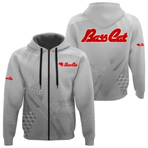 Bass Cat Exclusive Logo Zipper Hoodie TTFSHDZ3D081907BCZ