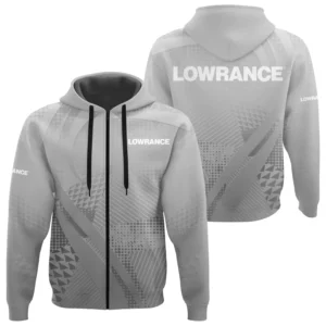 Lowrance Exclusive Logo Zipper Hoodie TTFSHDZ3D081907LZ