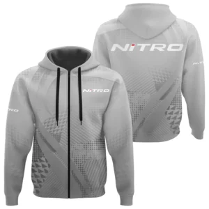 Nitro Exclusive Logo Zipper Hoodie TTFSHDZ3D081907NZ