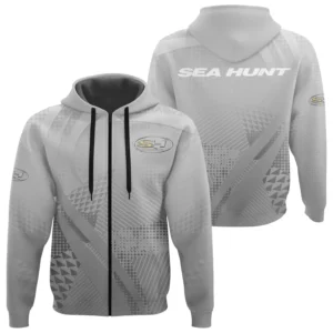 Sea Hunt Exclusive Logo Zipper Hoodie TTFSHDZ3D081907SEZ