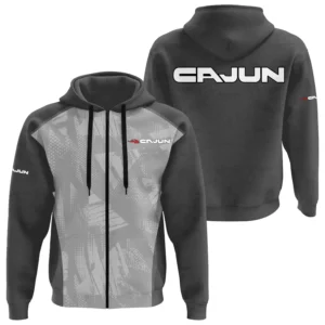 Cajun Exclusive Logo Zipper Hoodie TTFSHDZ3D081910CJZ