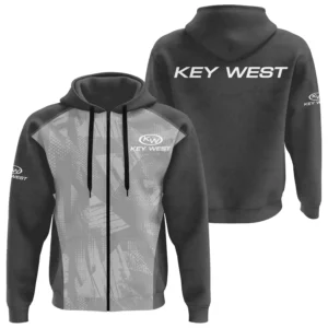 Key West Exclusive Logo Zipper Hoodie TTFSHDZ3D081910KWZ