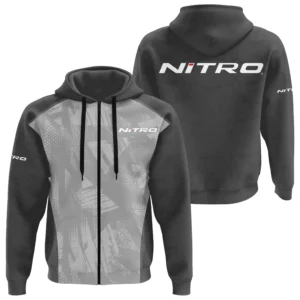 Nitro Exclusive Logo Zipper Hoodie TTFSHDZ3D081910NZ