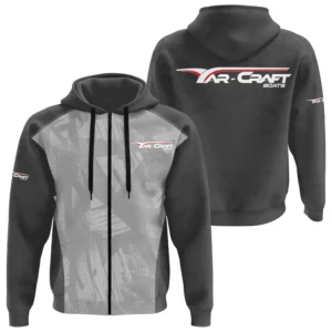 Yar-Craft Exclusive Logo Zipper Hoodie TTFSHDZ3D081910YCZ