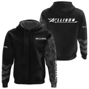 Allison Exclusive Logo Zipper Hoodie TTFSHDZ3D081911ALZ