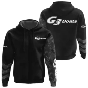 G3 Exclusive Logo Zipper Hoodie TTFSHDZ3D081911G3Z