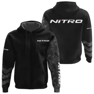 Nitro Exclusive Logo Zipper Hoodie TTFSHDZ3D081911NZ