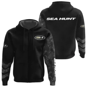 Sea Hunt Exclusive Logo Zipper Hoodie TTFSHDZ3D081911SEZ
