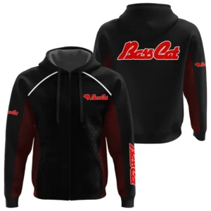 Bass Cat Exclusive Logo Zipper Hoodie TTFSHDZ3D081912BCZ
