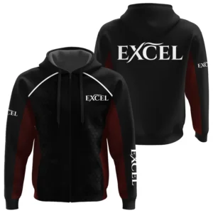Excel Exclusive Logo Zipper Hoodie TTFSHDZ3D081912EXZ
