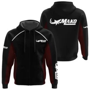 Mako Exclusive Logo Zipper Hoodie TTFSHDZ3D081912MAZ