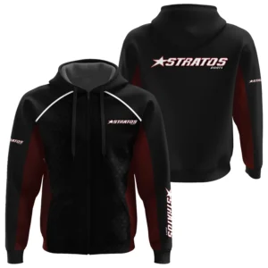 Stratos Exclusive Logo Zipper Hoodie TTFSHDZ3D081912SAZ