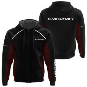 StarCraft Exclusive Logo Zipper Hoodie TTFSHDZ3D081912SCZ