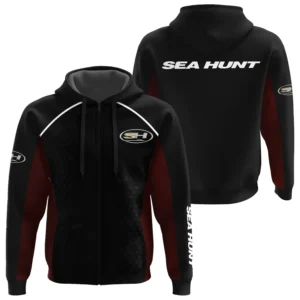 Sea Hunt Exclusive Logo Zipper Hoodie TTFSHDZ3D081912SEZ