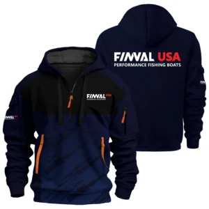 Finval Exclusive Logo Hoodie Half Zipper TTFSHHZ3D081904FNUZ