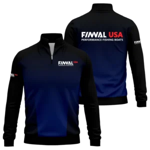 Finval Exclusive Logo Quarter-Zip Sweatshirt TTFSQTZ210202FNUZ
