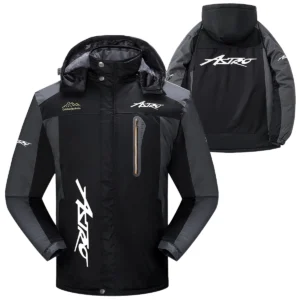 Astro Exclusive Logo Fleece Windbreaker Jacket Detachable Hood TTFSDFJ2510ASZ