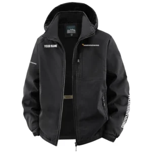 Humminbird Exclusive Logo Fleece Windbreaker Jacket Detachable Hood TTFSV202C0819HUZ