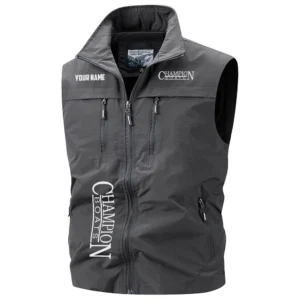 Champion Exclusive Logo Multi-Pocket Sleeveless Vest TTFSV2100819CHZ
