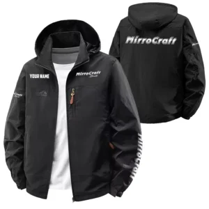 Mirrocraft Exclusive Logo Softshell Waterproof Outdoor Jacket Detachable Hood TTFSWOJA0819MCZ