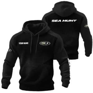 Sea Hunt Exclusive Logo Waffle Quilted Hoodie TTFSH358081902SEZ