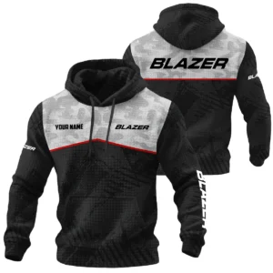 Blazer Exclusive Logo Waffle Quilted Hoodie TTFSH358081903BLZ