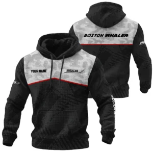 Boston Whaler Exclusive Logo Waffle Quilted Hoodie TTFSH358081903BWZ